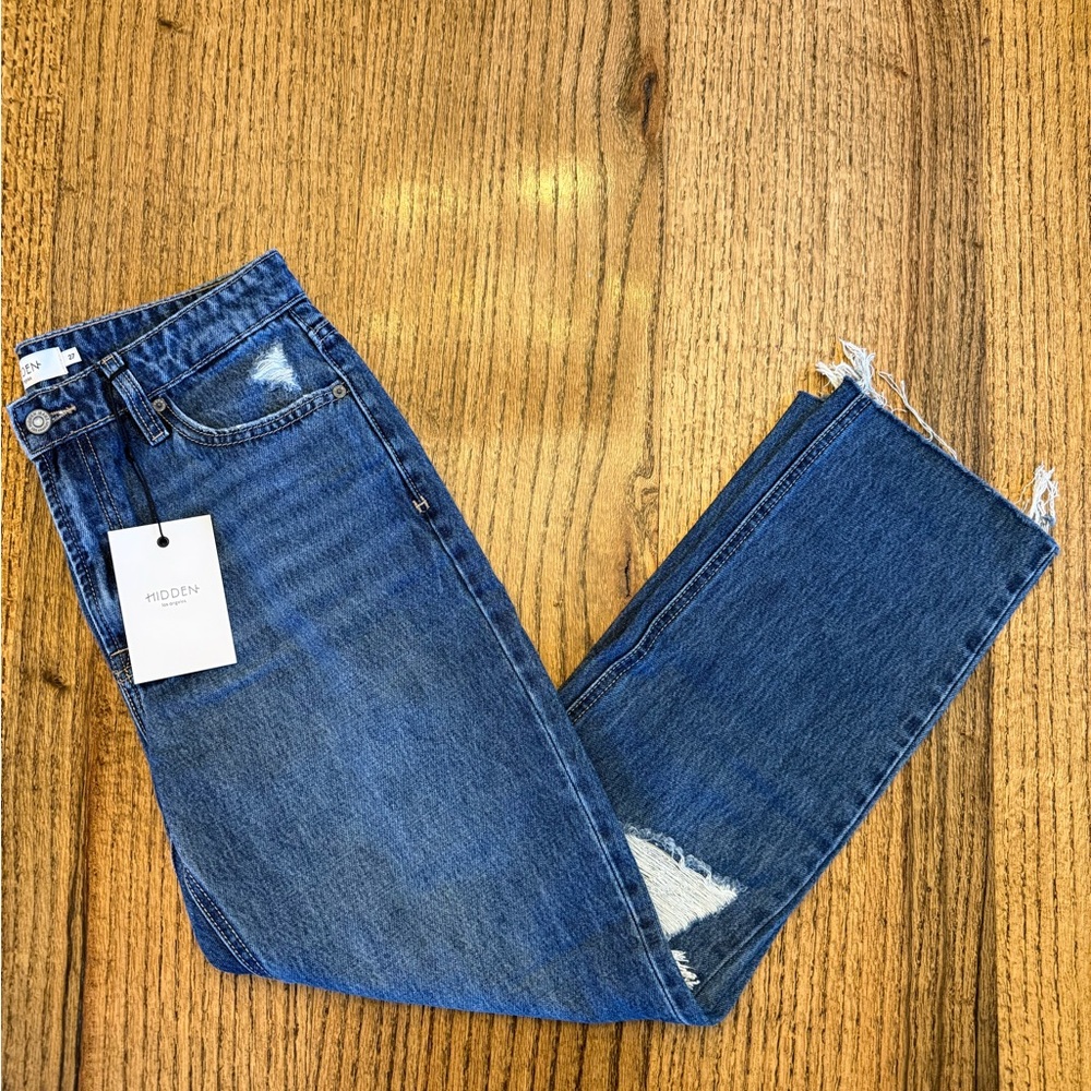 Blue Distressed Jeans